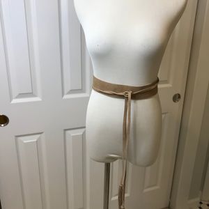 Eileen Fisher Accessory/ Suede Wrap-Style Belt